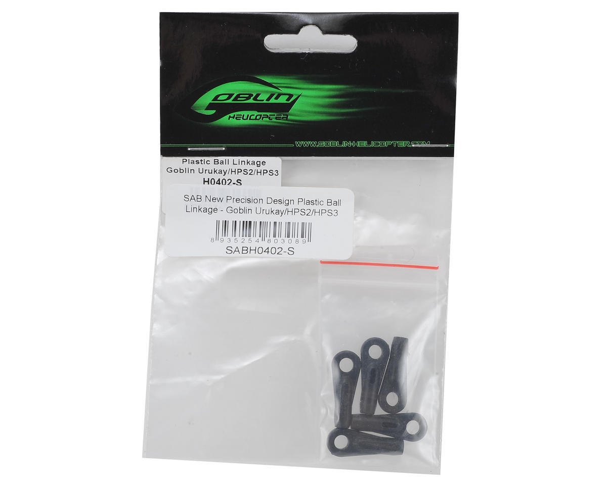 SAB Goblin Precision Design Plastic Ball Linkage (HPS2/HPS3 Rotor Head)