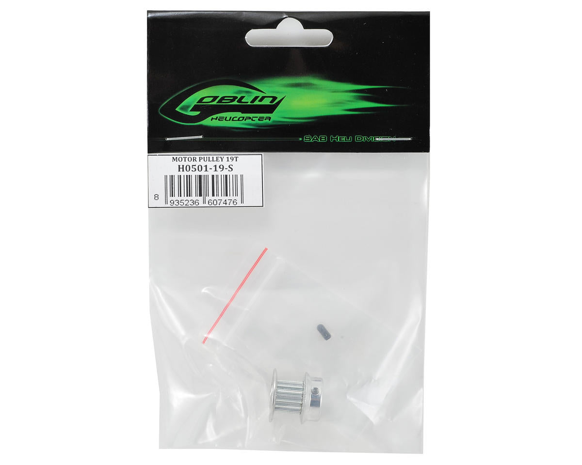 SAB Goblin Aluminum Motor Pulley (19T)
