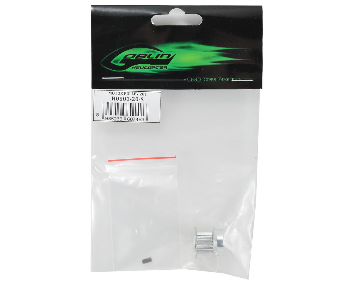 SAB Goblin Aluminum Motor Pulley (20T)