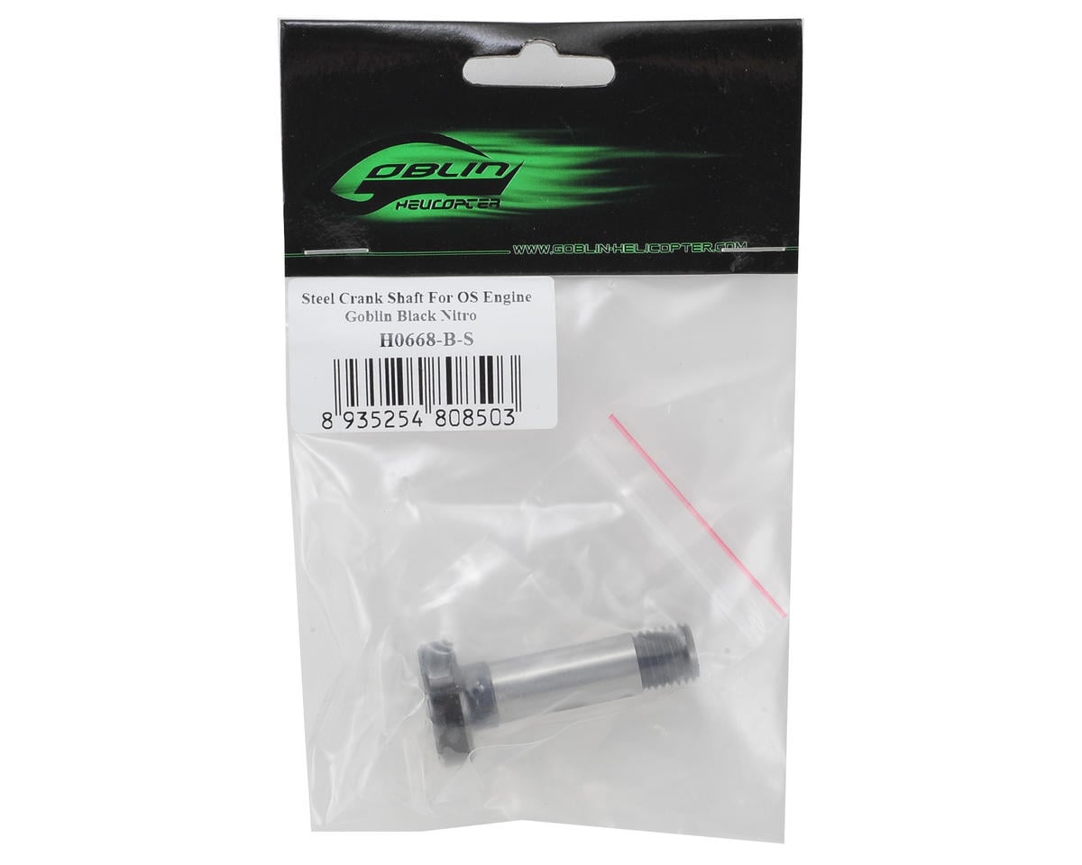 SAB Goblin Steel Crank Shaft For (OS Engine)