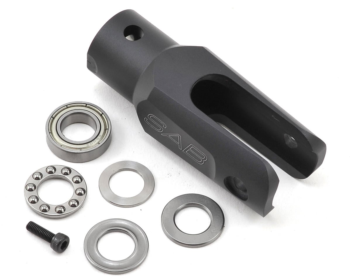 SAB Goblin Aluminum Main Blades Grip (Matte Black)