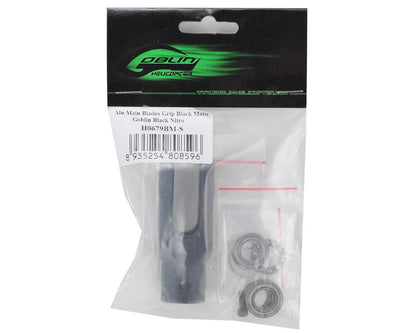 SAB Goblin Aluminum Main Blades Grip (Matte Black)