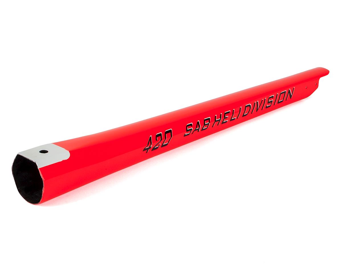SAB Goblin Carbon Fiber Tail Boom (Red)