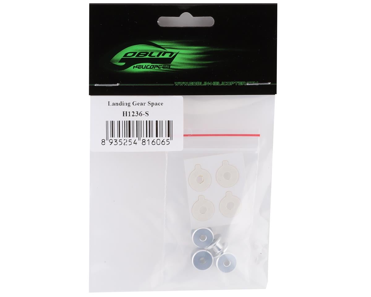 SAB Goblin Landing Gear Spacer Set (4) (Raw 700)