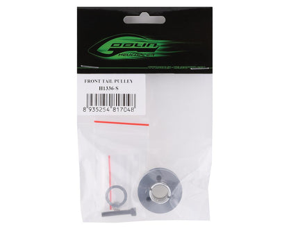 SAB Goblin Aluminum Front Tail Pulley (Raw Nitro)