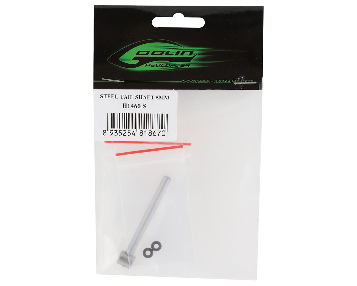 SAB Goblin Steel Tail Shaft 5mm (Raw 420)