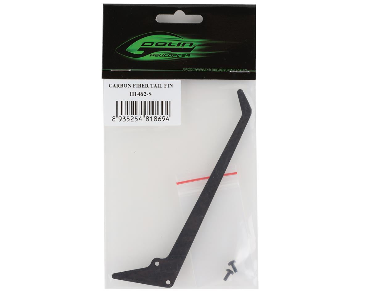 SAB Goblin Carbon Fiber Tail Fin (Raw 420)