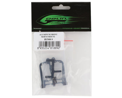 SAB Goblin Aluminum Front Servo Mount (Raw 420)