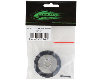 SAB Goblin Aluminum Front Tail Pulley (Raw 420)