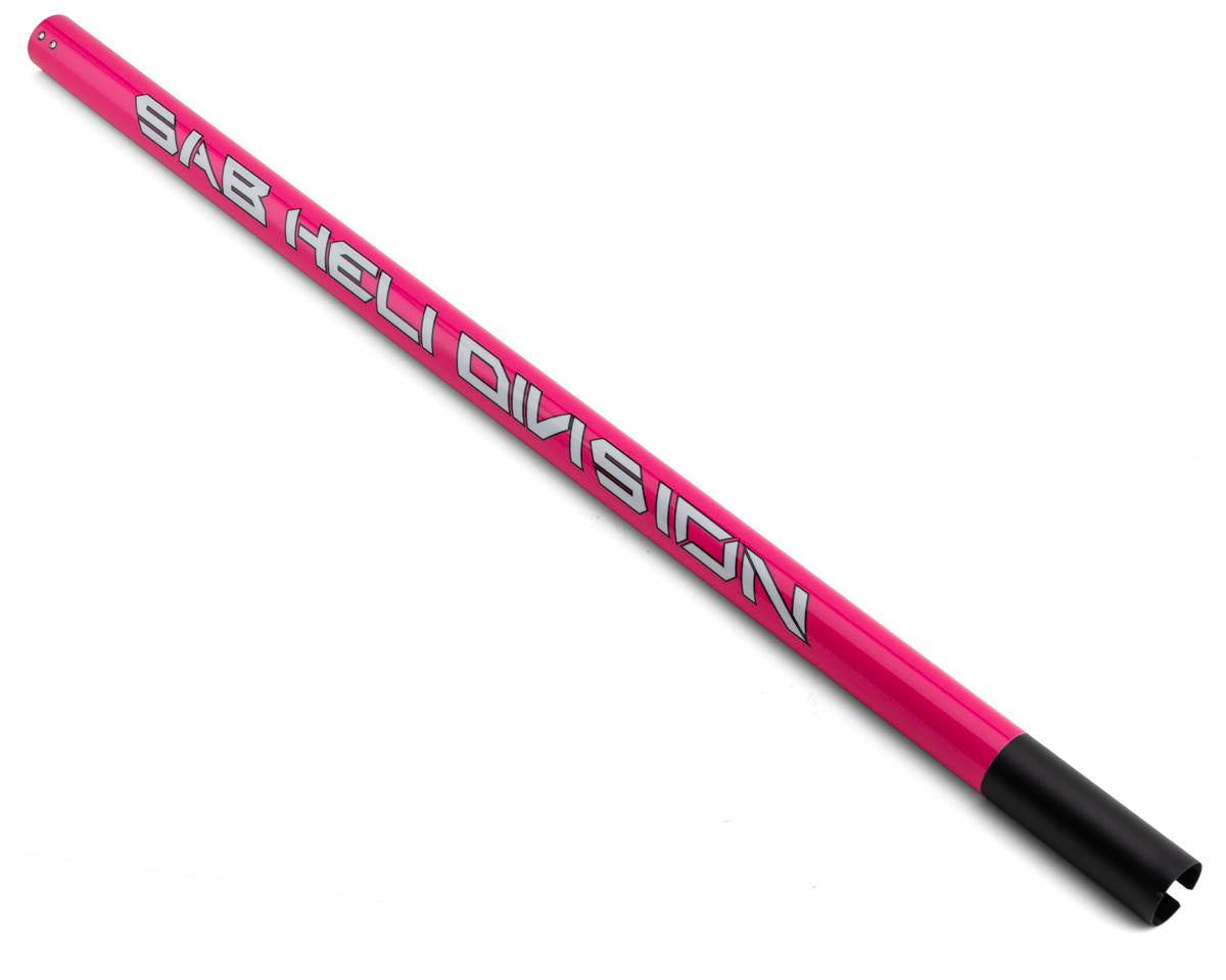 SAB Goblin Raw 700 Aluminum Tail Boom (Pink)