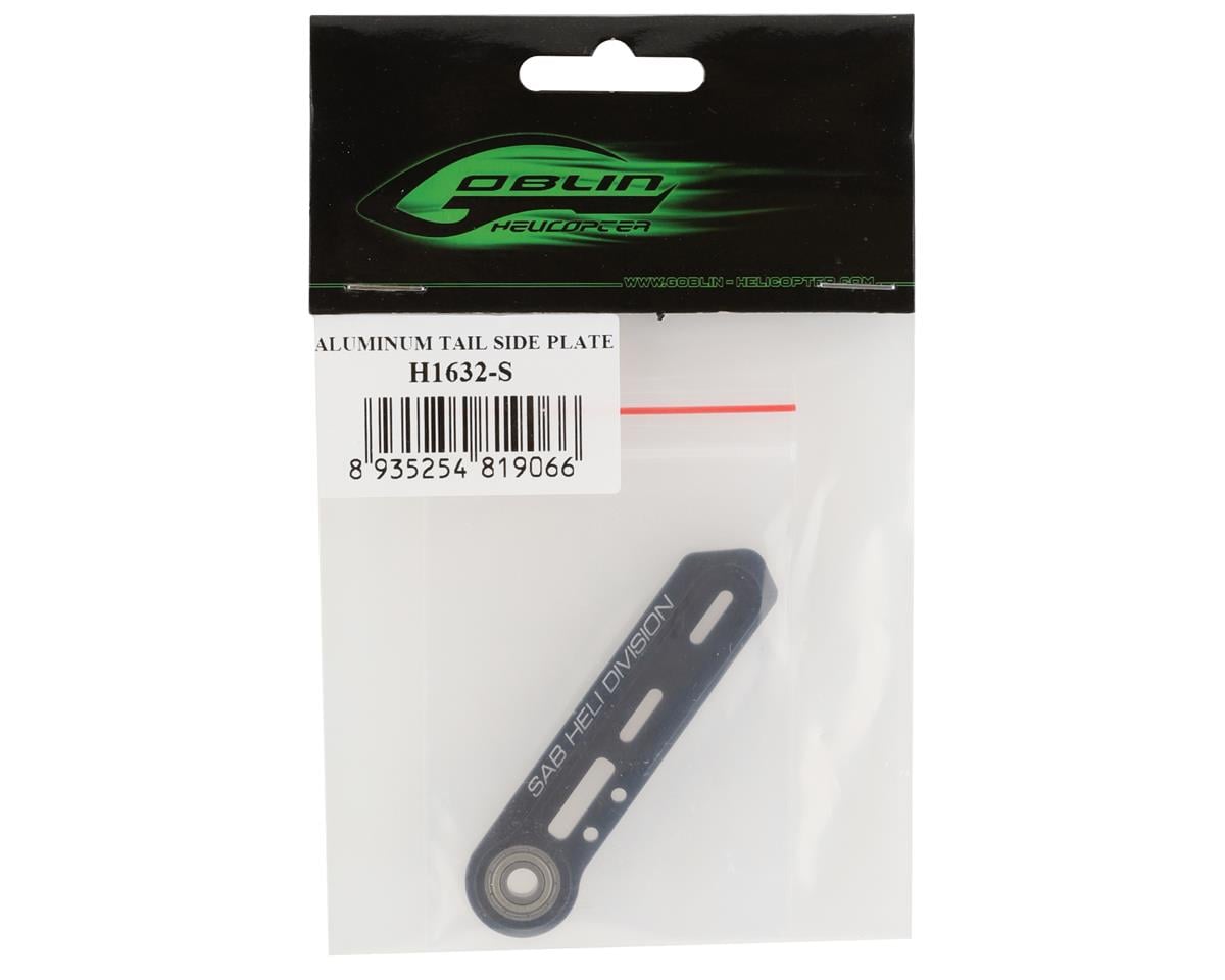 SAB Goblin Aluminum Tail Side Plate (Raw 420)