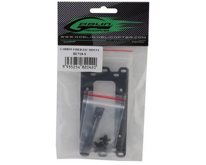 SAB Goblin Carbon Fiber ESC Mount w/Mounting Hardware
