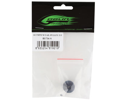 SAB Goblin Aluminum Tail Pulley 21T (Raw 420)