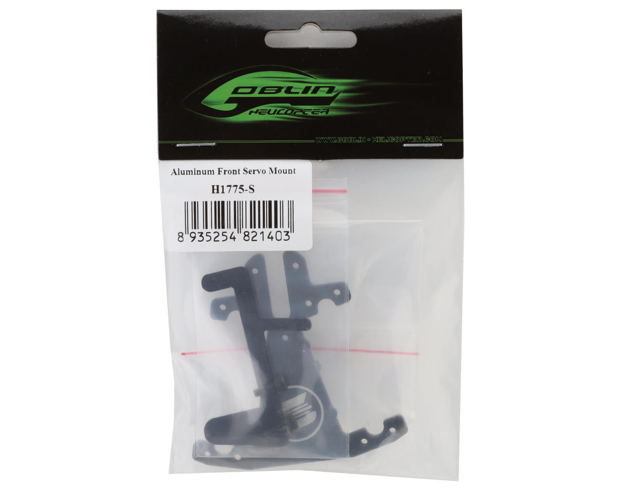 SAB Goblin Aluminum Front Servo Mount (ilGoblin Pro/Raw 700)