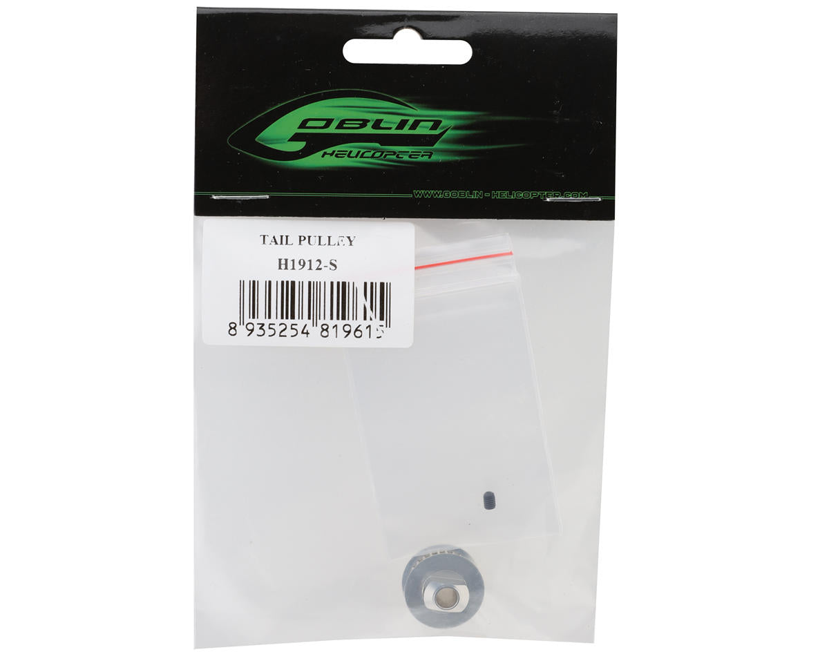 SAB Goblin Aluminum Tail Pulley (Raw 500)