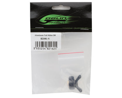SAB Goblin Aluminum D8 Tail Slider Assembly (ilGoblin Pro/Raw 700)