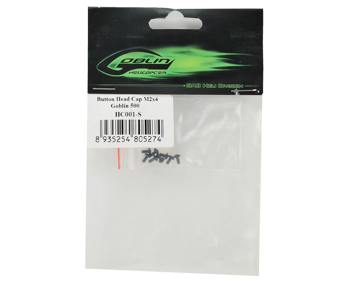 SAB Goblin 2x4mm Button Head Screw (8)
