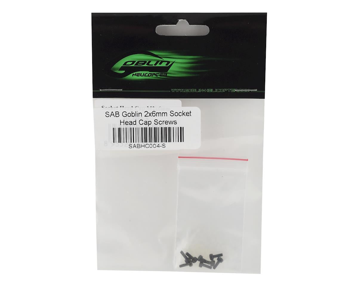 SAB Goblin 2x6mm Cap Head Screw (8)
