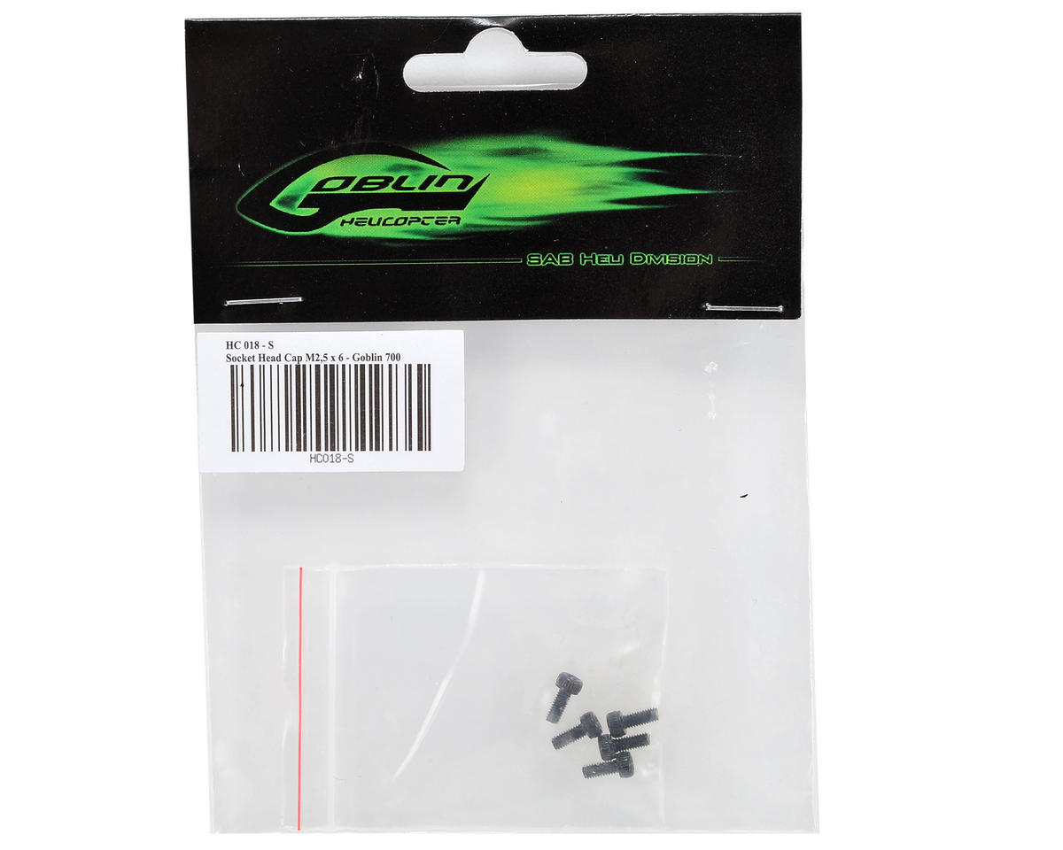 SAB Goblin 2.5x6mm Cap Head Screw (5)