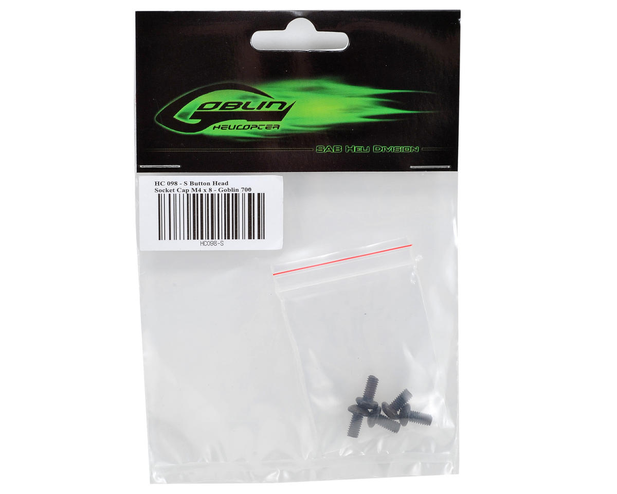 SAB Goblin 4x8mm Button Head Screw (5)