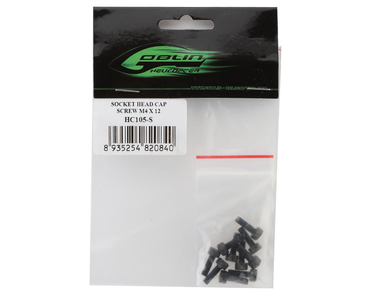SAB Goblin 4x12mm Cap Head Screws (10)