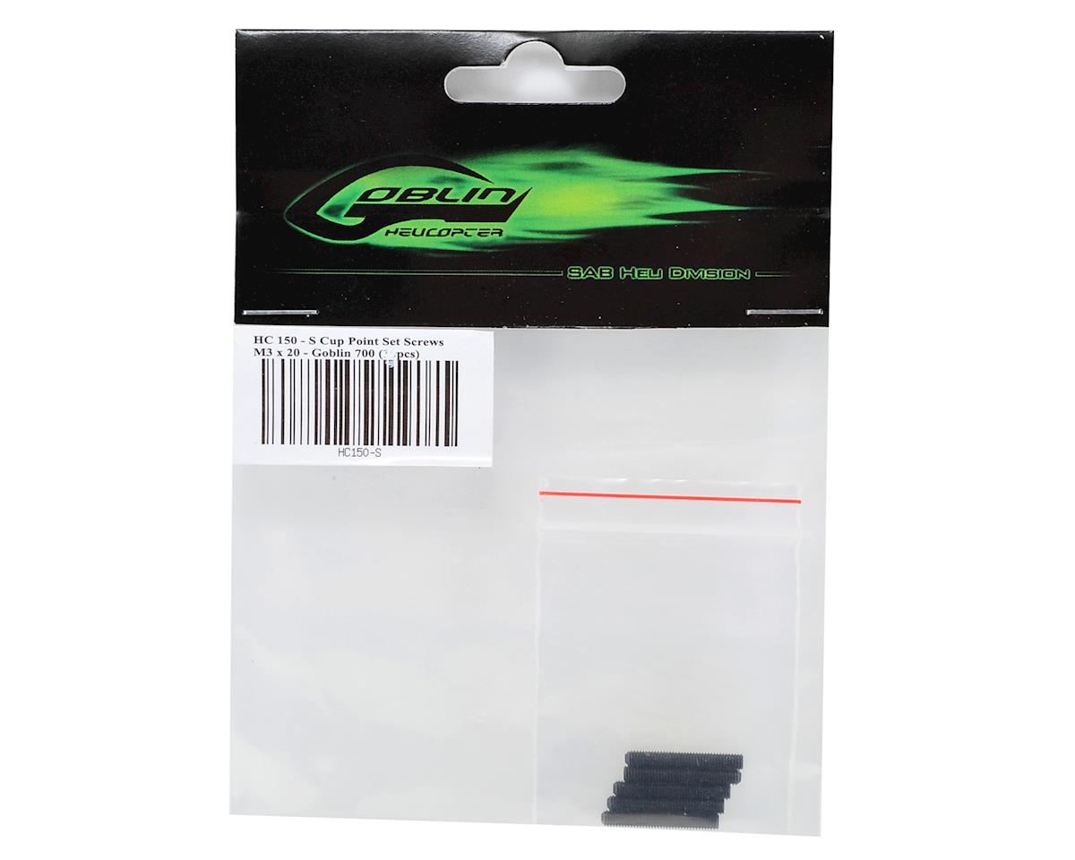 SAB Goblin 3x20mm Cup Point Set Screw (5)