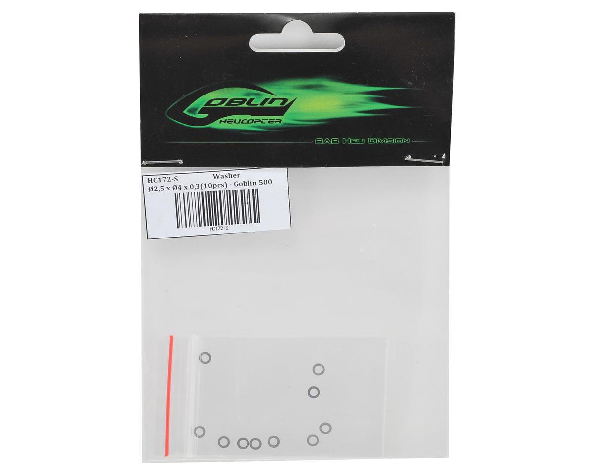 SAB Goblin 2.5x4x0.3mm Washer (10)