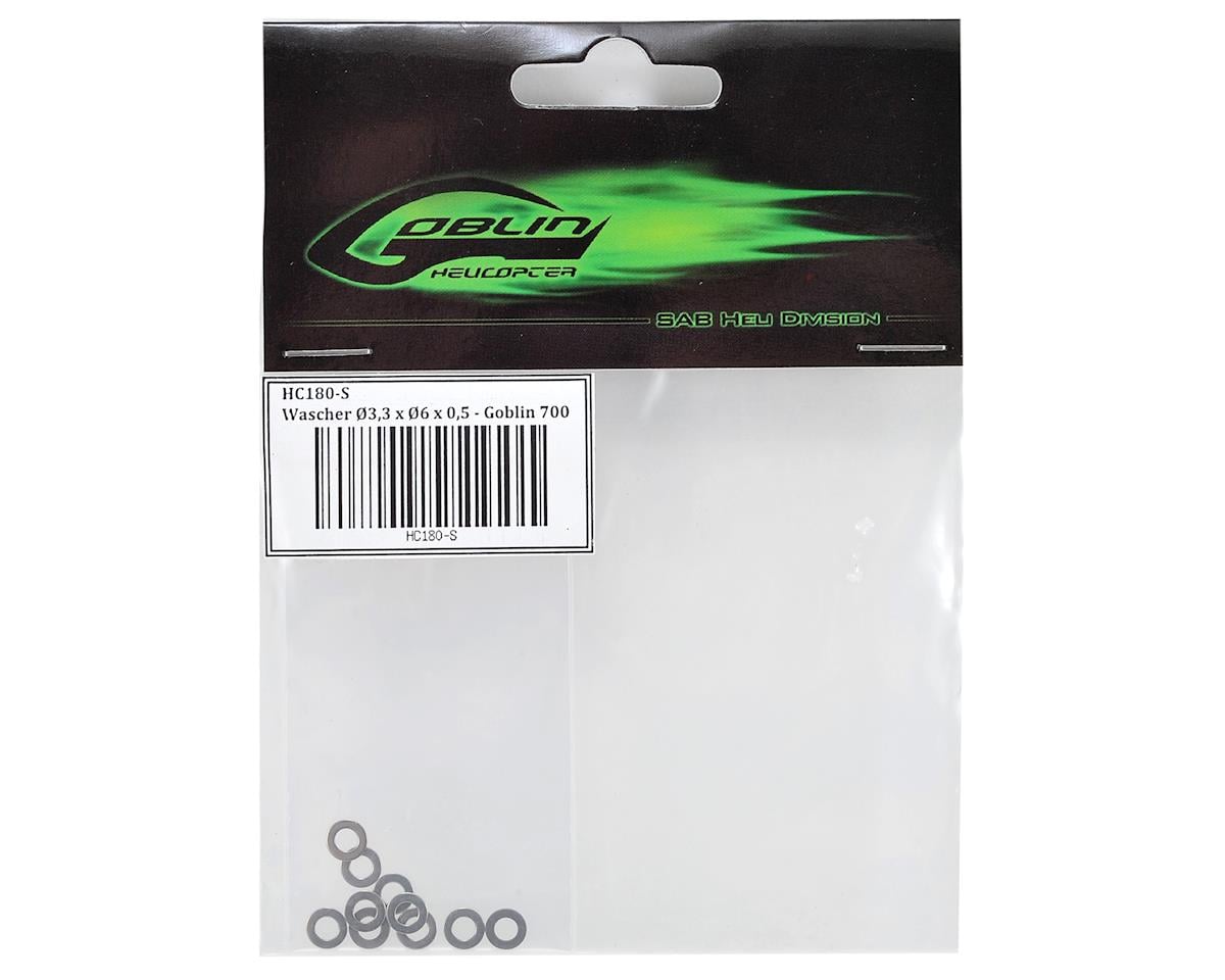 SAB Goblin 3.3x6x0.5mm Washer (10)