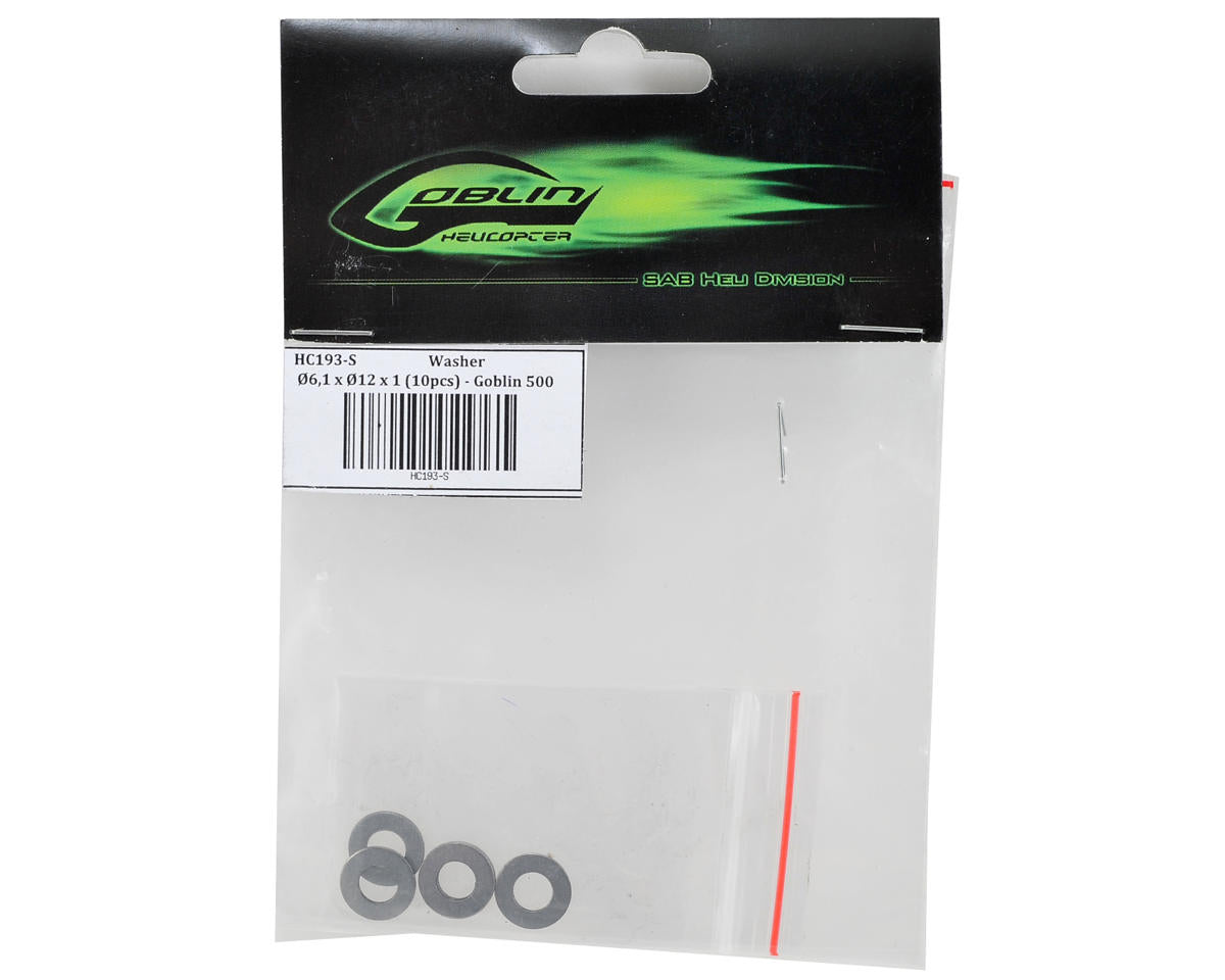 SAB Goblin 6.1x12x1mm Washer (5)