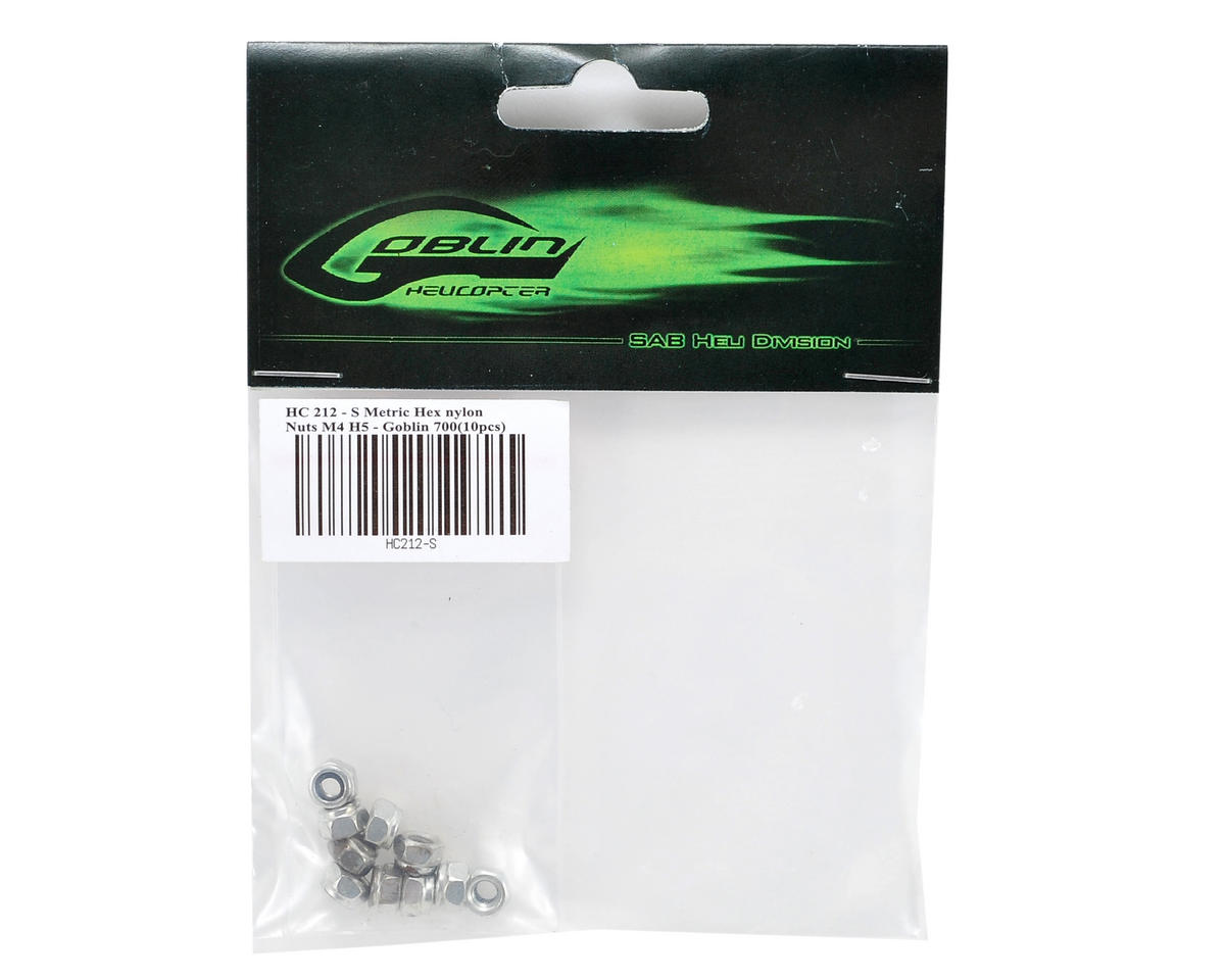 SAB Goblin 4mm Nylon Locknut (10)