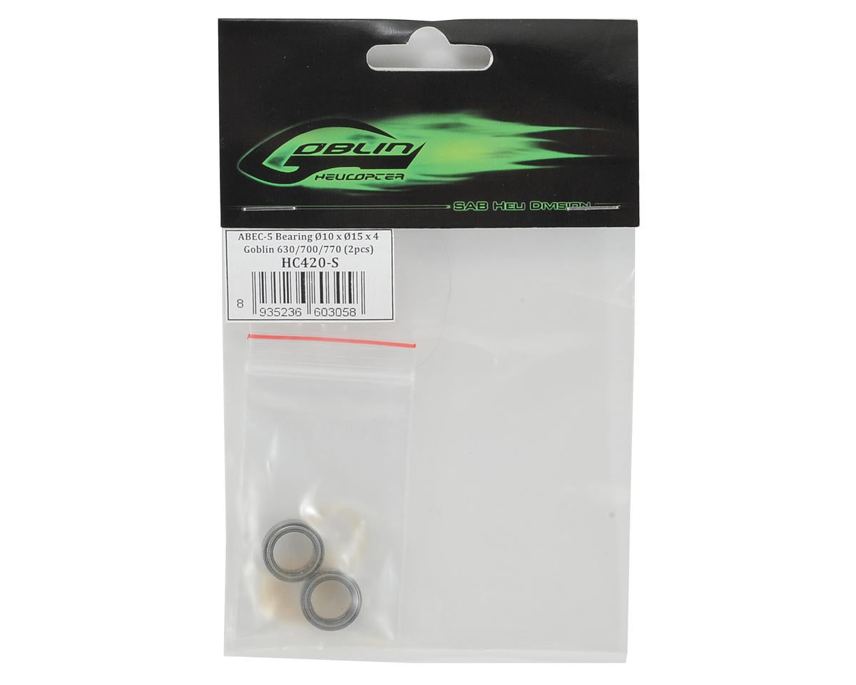 SAB Goblin 10x15x4mm ABEC-5 Bearing (4)