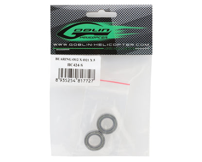 SAB Goblin 12x21x5mm ABEC-5 Bearing Set (2)