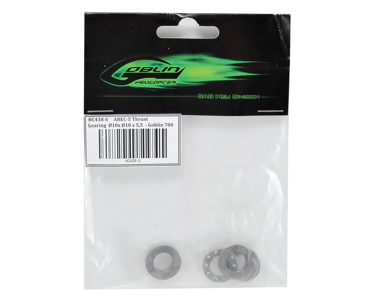 SAB Goblin 10x18x5.5mm ABEC-5 Thrust Bearing (2)