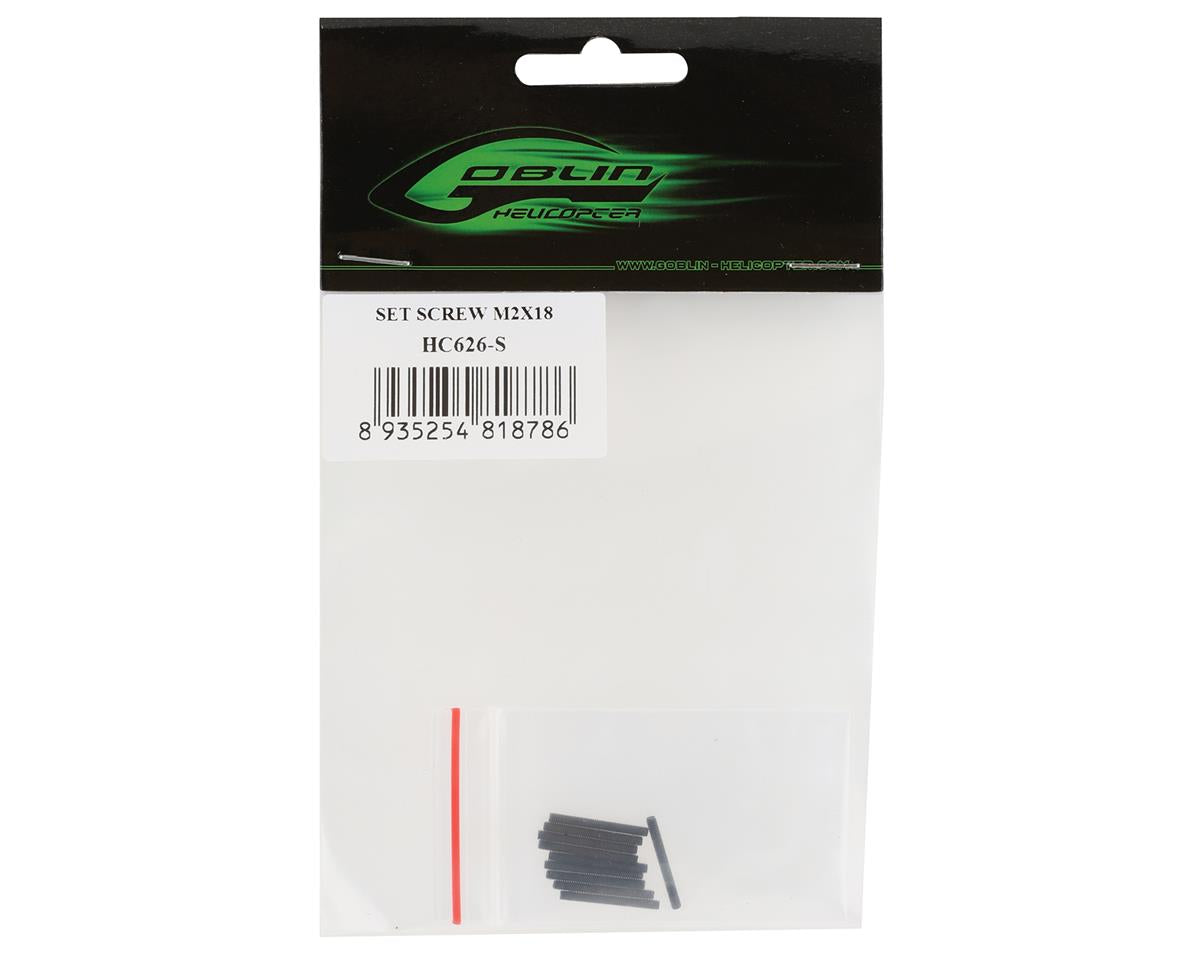 SAB Goblin 2x18mm Set Screws (10) (Raw 420)