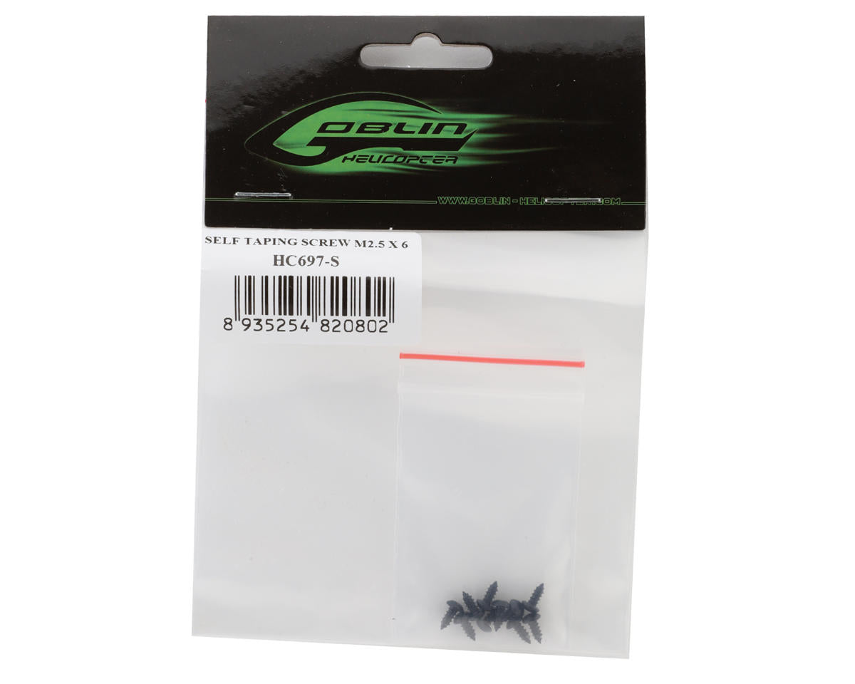 SAB Goblin 2.5x6mm Self Tapping Screws (10)