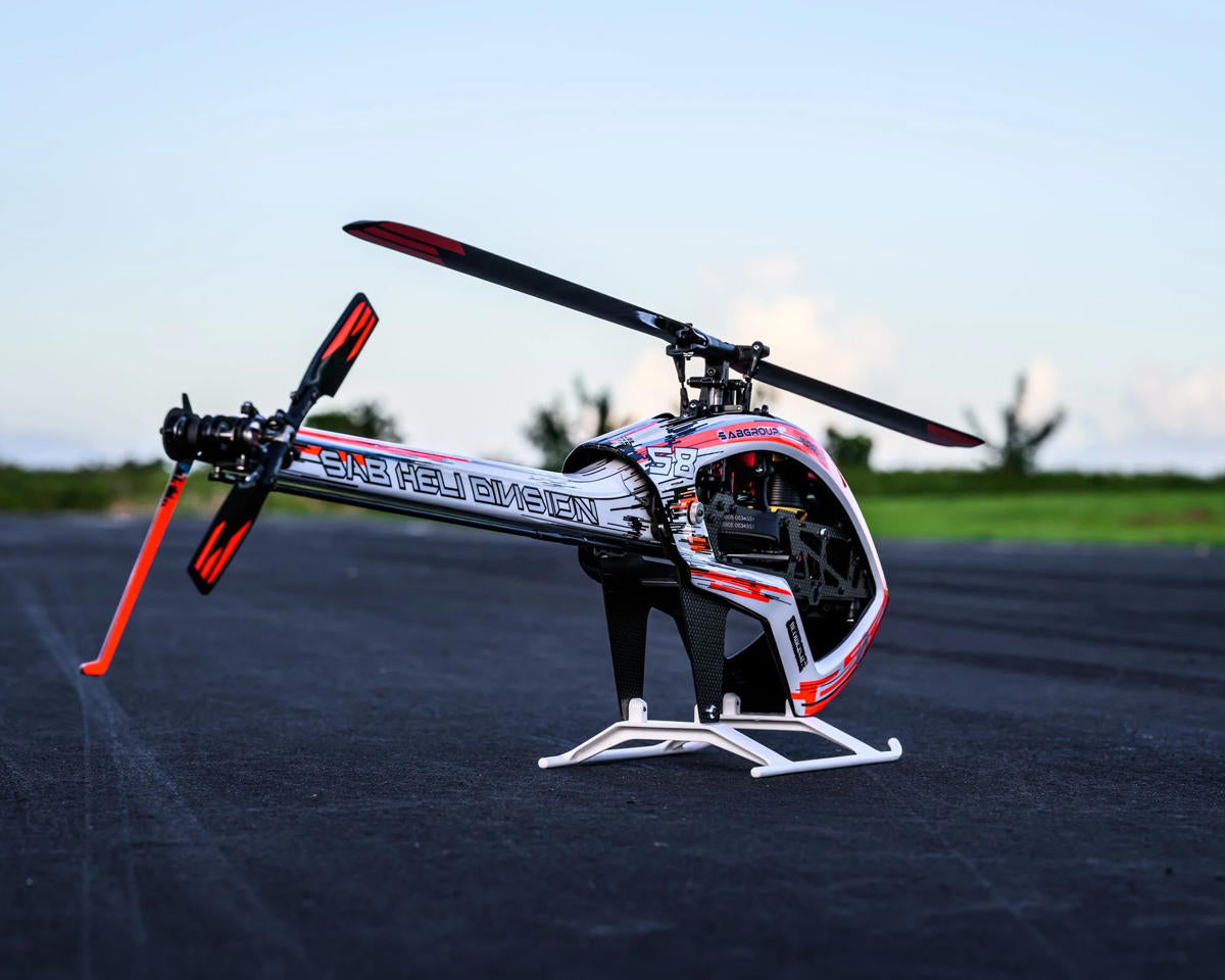SAB Goblin ILGoblin Pro 420 Electric Helicopter Kit (Orange/White)