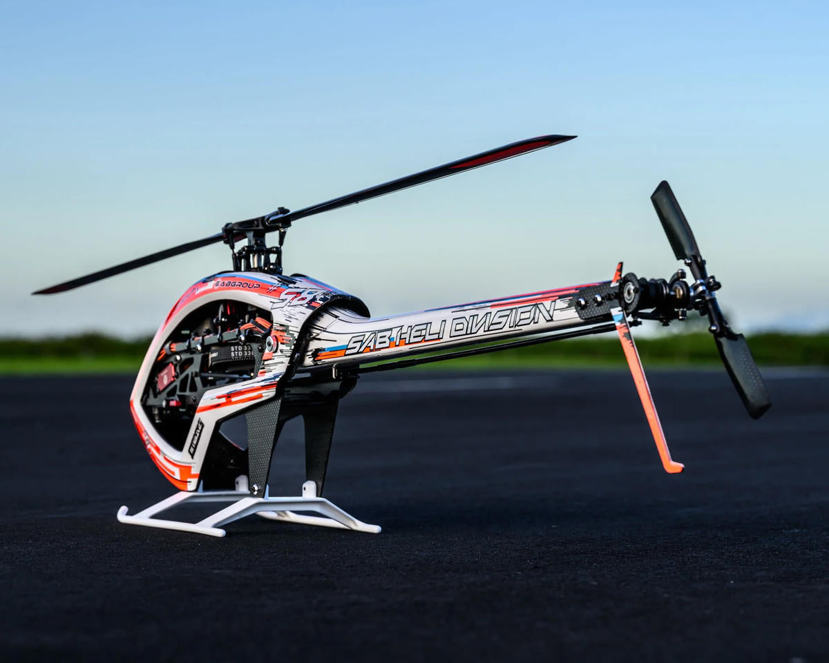 SAB Goblin ILGoblin Pro 420 Electric Helicopter Kit (Orange/White)
