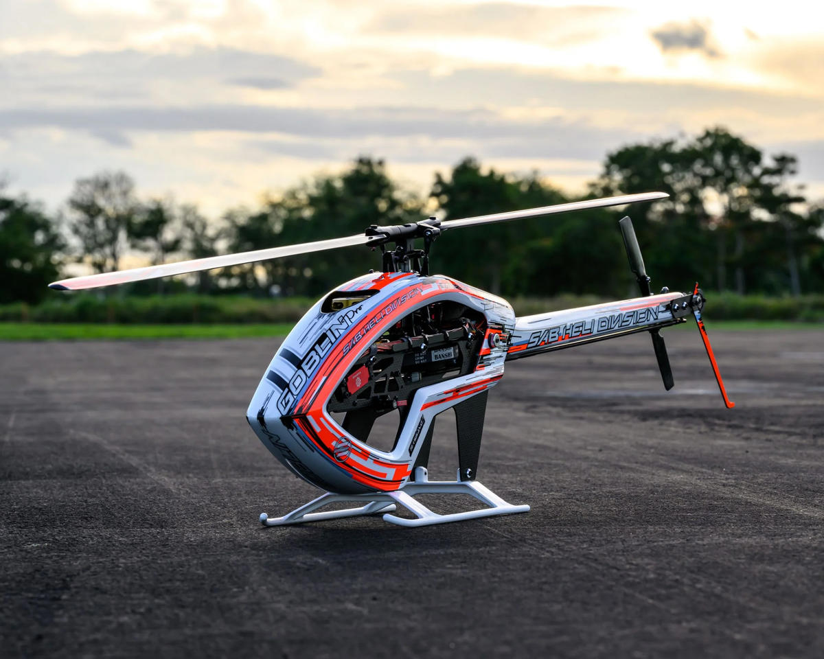 SAB Goblin ILGoblin Pro 420 Electric Helicopter Kit (Orange/White)