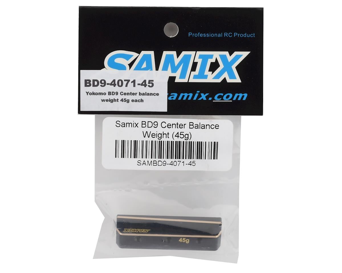 Samix BD9 Center Balance Weight (45g)