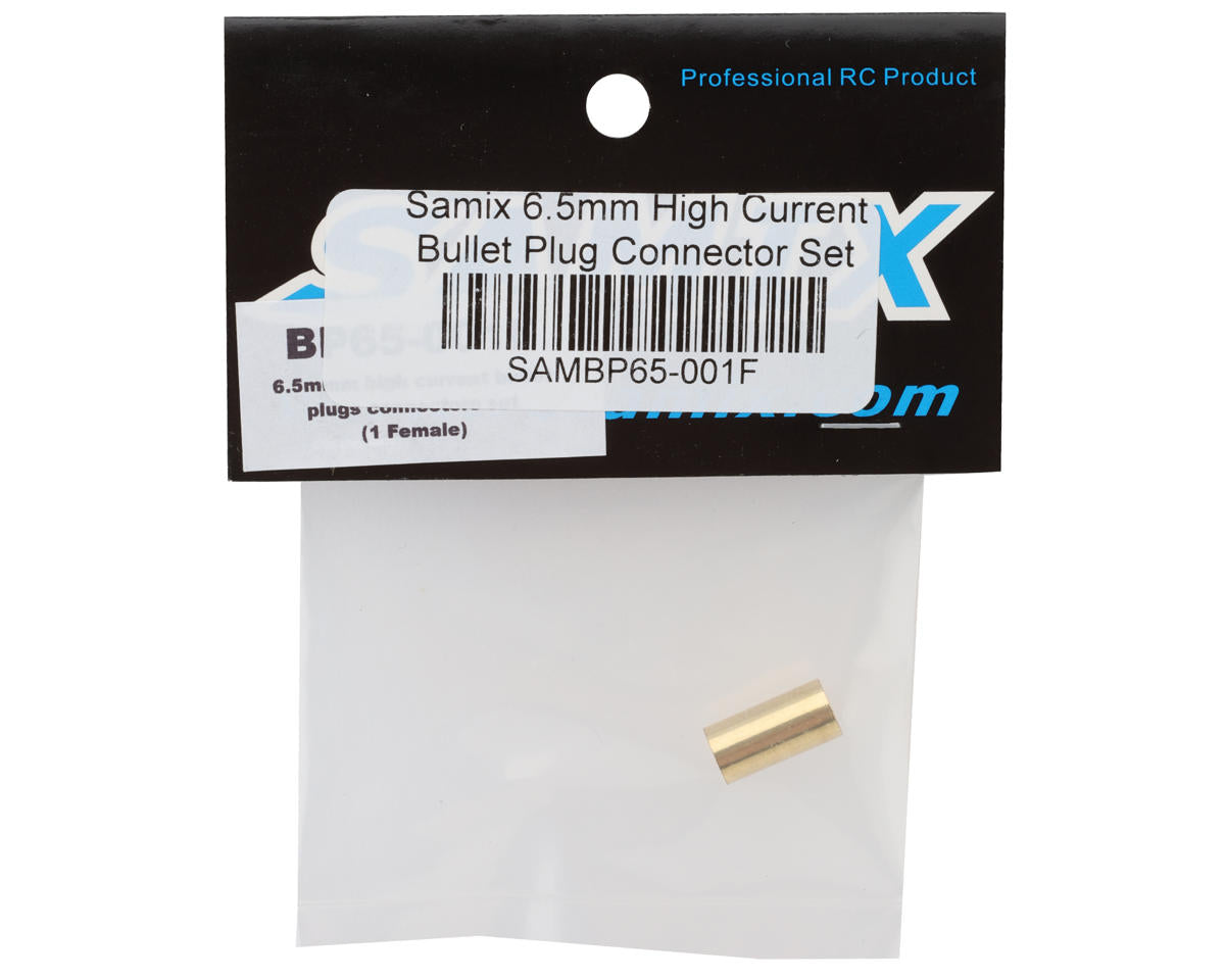 Samix 6.5mm High Current Bullet Plug Connector (1 Female)