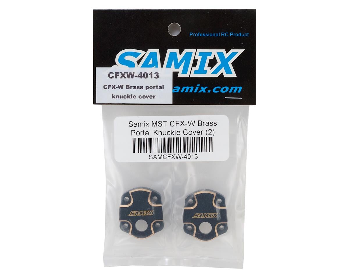 Samix MST CFX-W Brass Portal Knuckle Cover (2)