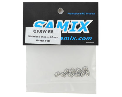 Samix MST CFX-W 5.8mm Stainless Steel Pivot Ball Set (10)