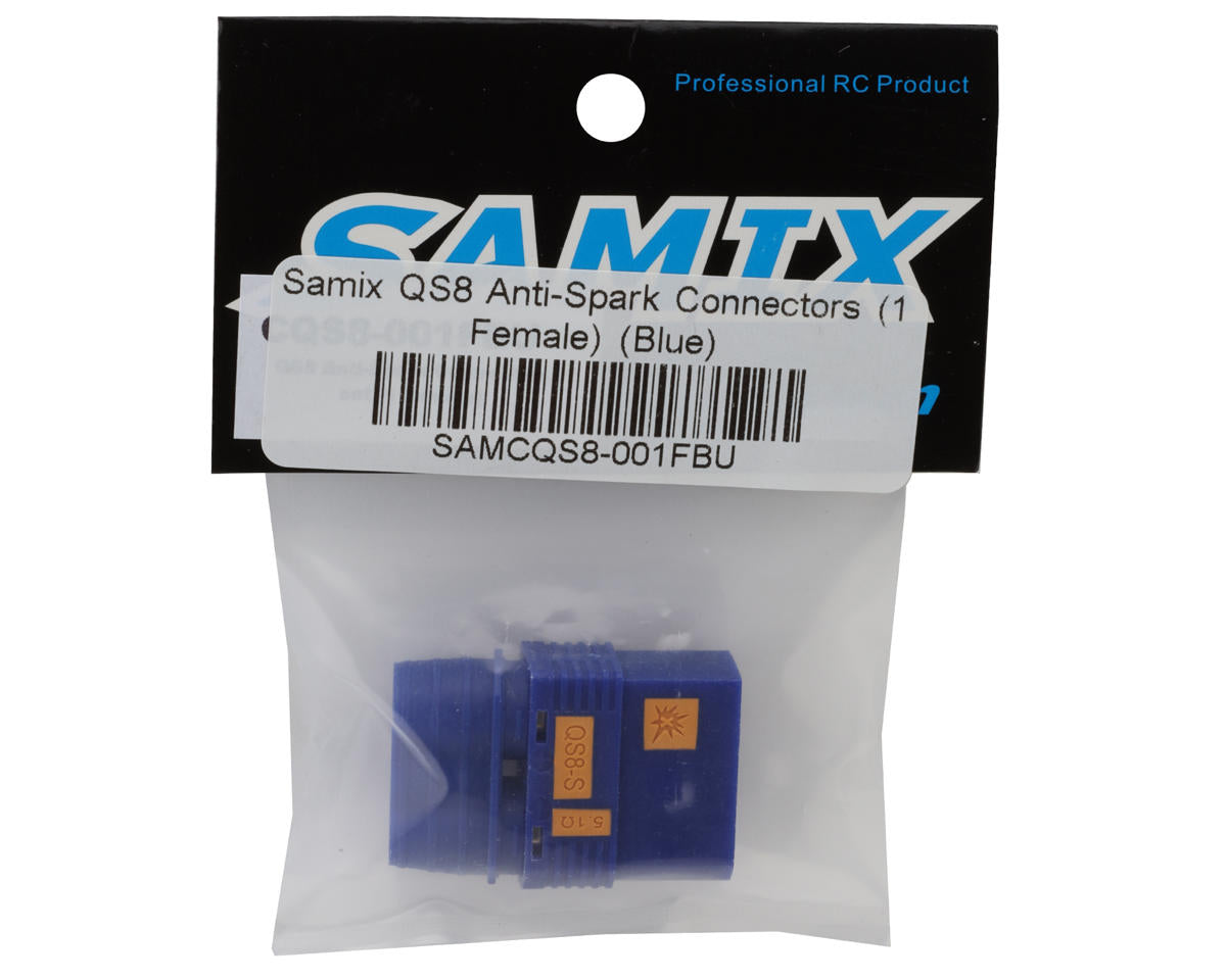Samix QS8 Anti-Spark Connector (Blue) (1 Female)