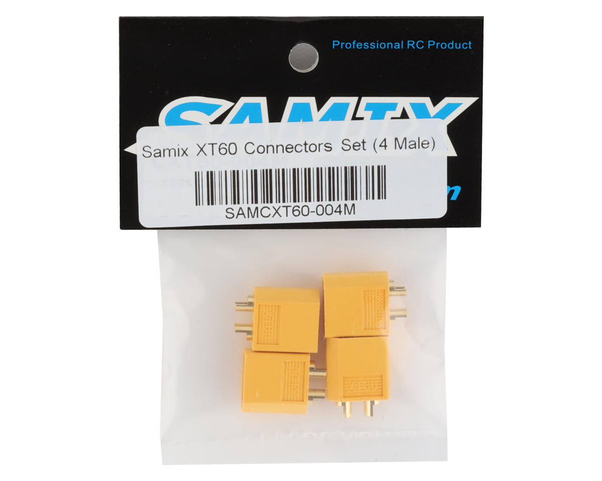 Samix XT60 Connectors Set (4 Male)