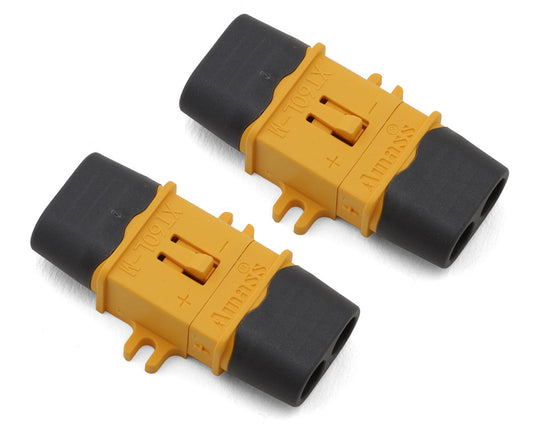 Samix XT60L Connectors w/Wire Covers (2 Male/2 Female)