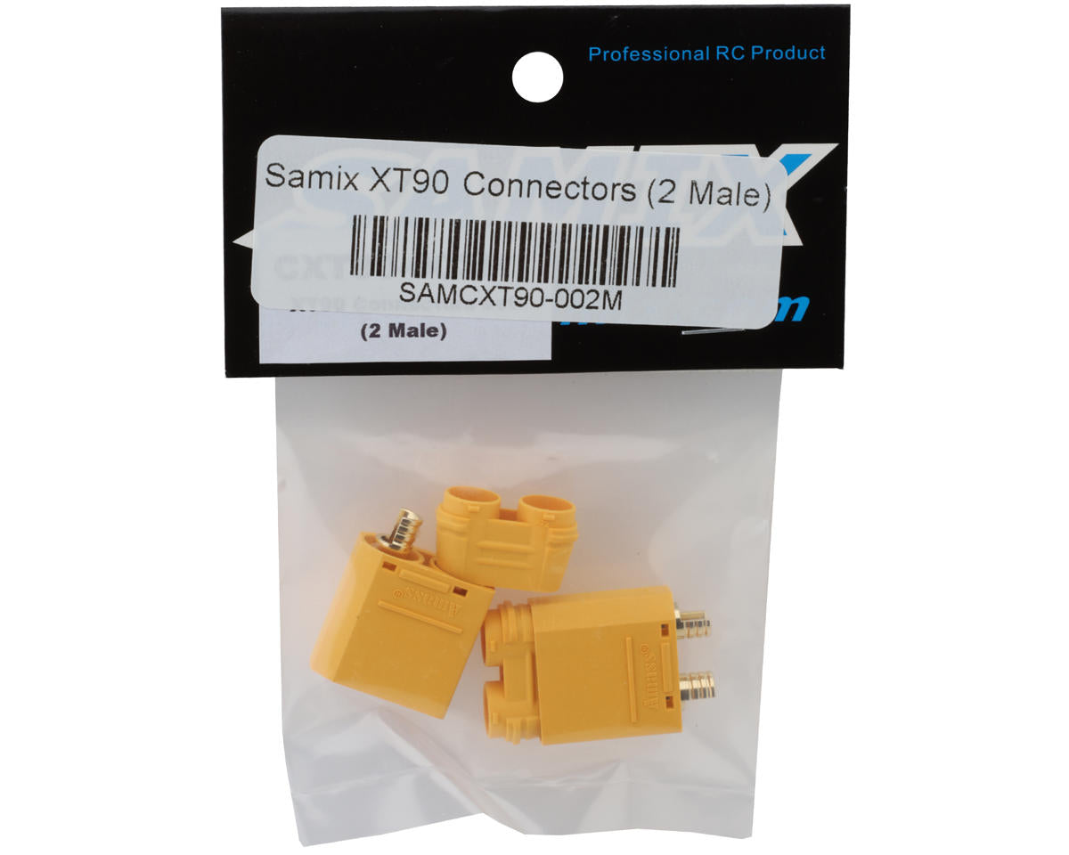 Samix XT90 Connectors (2 Male)