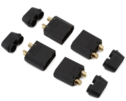 Samix XT90 Connectors (Black) (4 Male)