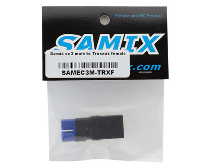 Samix EC3 Male to Traxxas® Female Adapter