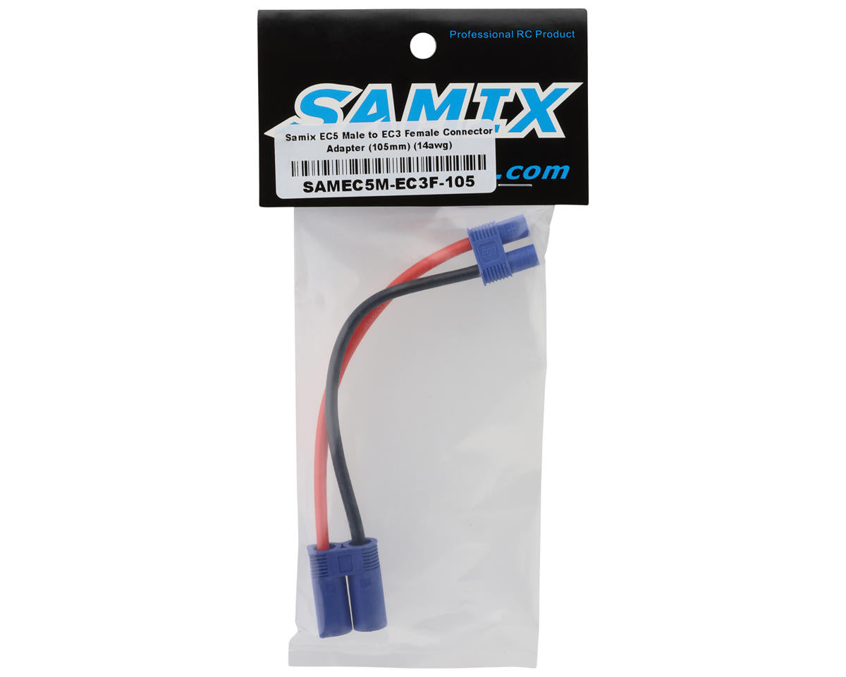 Samix EC5 Male to EC3 Female Connector Adapter (105mm) (14AWG)