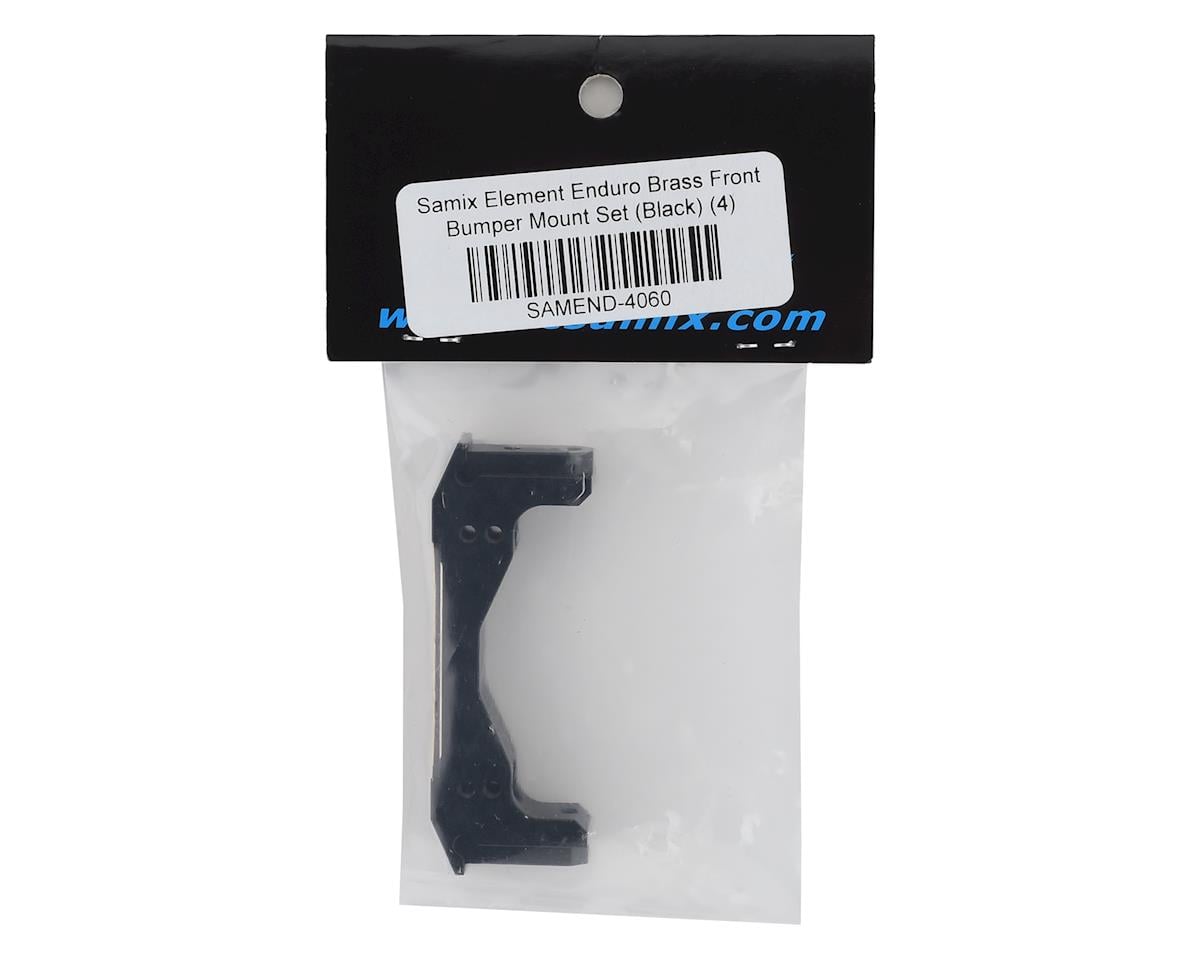 Samix Element Enduro Brass Front Bumper Mount (Black)